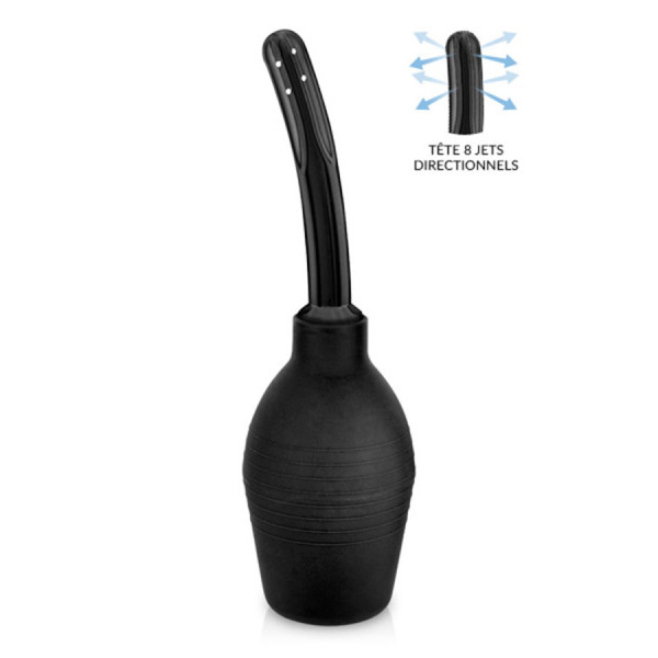 Poire de lavement 310 ML 8 jets directionnels 